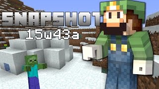 Minecraft: Snapshot 15w43a - Igloos, DeathLoots, Subtitles &amp; More!