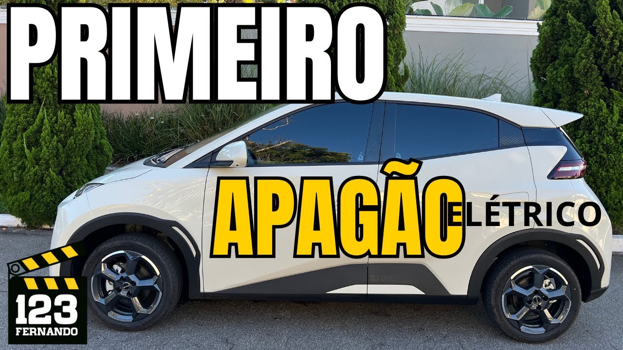 APAGÃO ELÉTRICO COM BYD ZERO KM USANDO MODO DESCARGA V2L NA ILUMINAÇÃO DA CASA. SUPER NOBREAK BYD?