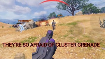 Cluster grenade kills