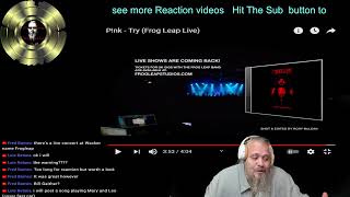 Savage Reactions - P!nk - Try (Frog Leap Live)