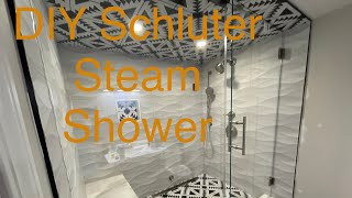 First DIY Tile Project Using Schluter System
