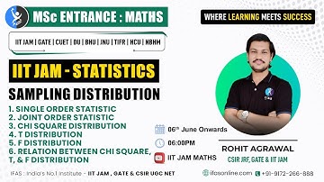 LECTURE SERIES  ON SAMPLING DISTRIBUTION JOIN AT 6 PM