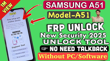 Boom Method A51 - All Samsung FRP Bypass 2025 Android 11-12-13-14 No Code *#0*# - No Need TalkBack
