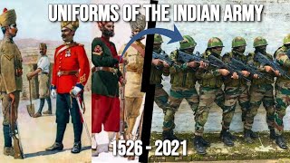 Uniforms Of The Indian Army 1526 - 2021 Historical Changes In The Indian Armed Forces Uniforms