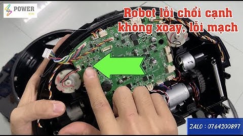 Sửa Robot Lỗi Chổi Cạnh Không Xoay, Lỗi Trên MAIN.
