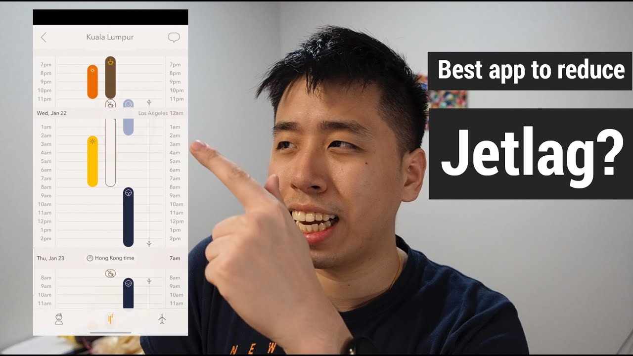 Timeshifter app review - best app to reduce jetlag? - YouTube