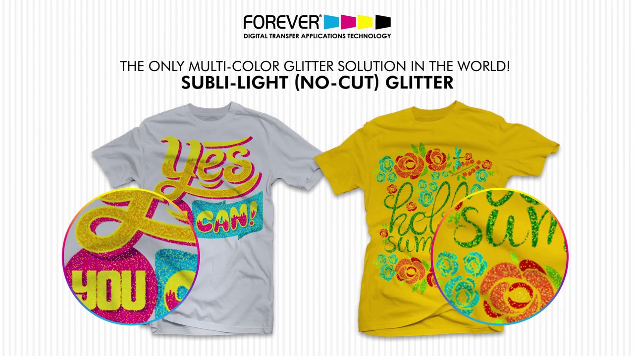 Сублимация на хлопке! Термобумага FOREVER Subli-Light (No-Cut)