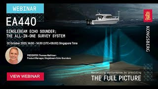 Webinar - The EA440 hydrographic single beam echo sounder