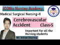 Cerebrovascular Accident / Stroke | MSN-II | Mr. Ashok Sharma | ICONic Nursing Academy