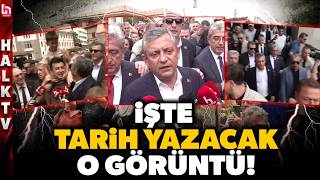 Ankarada Özgür Özel İzdi̇hami Böyle Kalabalık Görülmedi, Eşi Benzeri Görülmemiş Coşkuyla Yürüdü