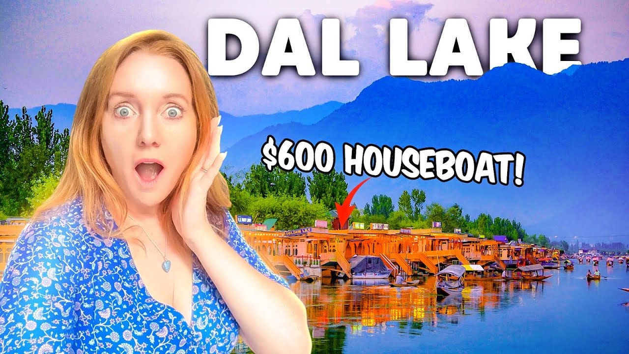 Staying on a LUXURY $600 a night houseboat in STUNNING KASHMIR! 🇮🇳