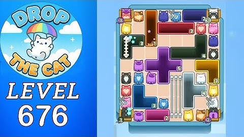 Drop The Cat Level 676 Walkthrough