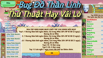Hồi Ức Ngọc Rồng - ngày đầu chơi game tôi đã tìm ra được thủ thuật bug đồ thần linh !