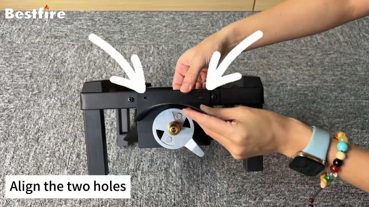 BESTFIRE Propane Burner,100,000 BTUs High Pressure Single Propane Stove