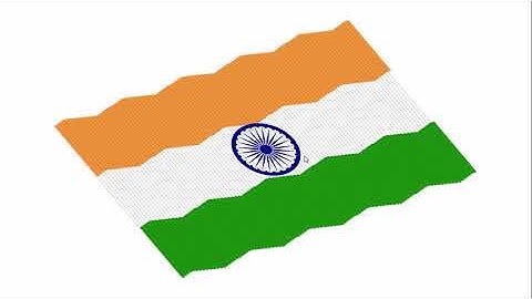 Waving Flag Animation Effects - Pure Html CSS Animated Indian Flag - Coming SOON