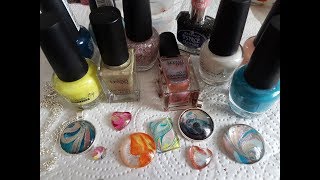 Tutorial Nagellack / Nail Polish Cabochons DIY