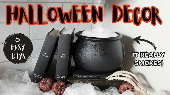 5 Easy & Creative DIY Halloween Decorations