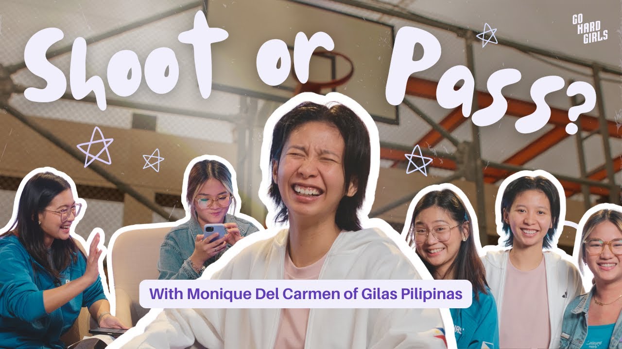 Gilas Pilipinas' Monique del Carmen plays Shoot or Pass