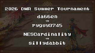 2026 Summer Tournament R24, Game 3: da66en vs ryguy / NESCard vs dabbit | Dragon Warrior Randomizer