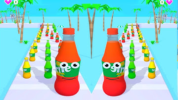 JUICE RUN 🥛🥤🍸 All Laval Gameplay - Android Game, ios New Game JR59 | Mobile Games