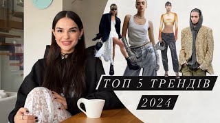 Тренди 2024 | Що буде модно в наступному році