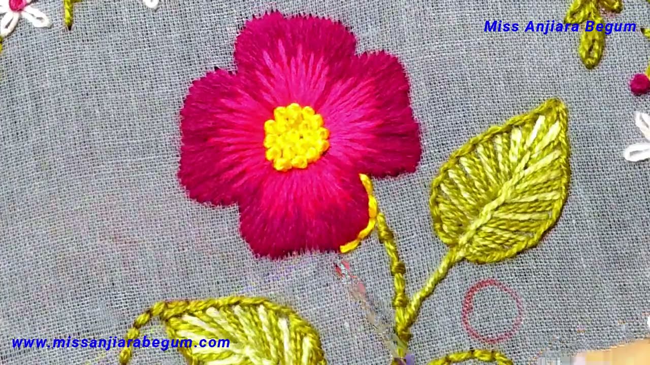 Cute Hand Embroidery Designs, Hand Embroidery Regular Designs, DMC Hand