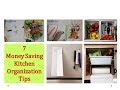 How to Organize kitchen without spending money - 7 tips for Organized kitchen ( DIY organizers)