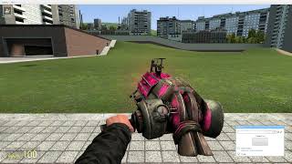 How to change the color of you're Physics gun in Garry's Mod