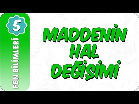 5. Sınıf Fen | Maddenin Hal Değişimi ve Ayırt Edici Özellikleri