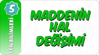 5. Sınıf Fen Maddenin Hal Değişimi Ve Ayırt Edici Özellikleri