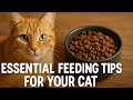 Essential Feeding Tips for Your Cat
