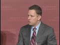 A Conversation with Peter Thiel and Niall Ferguson