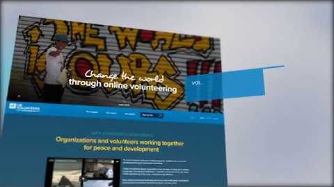 Our new UNV Online Volunteering service