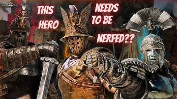 [ For Honor ] AURA FARMING WITH THE MOST BROKEN VARIABLE TIME BASH HERO