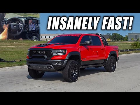 FIRST LAUNCH IN MY 1000HP RAM TRX!