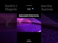 How Earth’s Magnetosphere Protects Us 🌍✨ | Beautiful Auroras #shorts