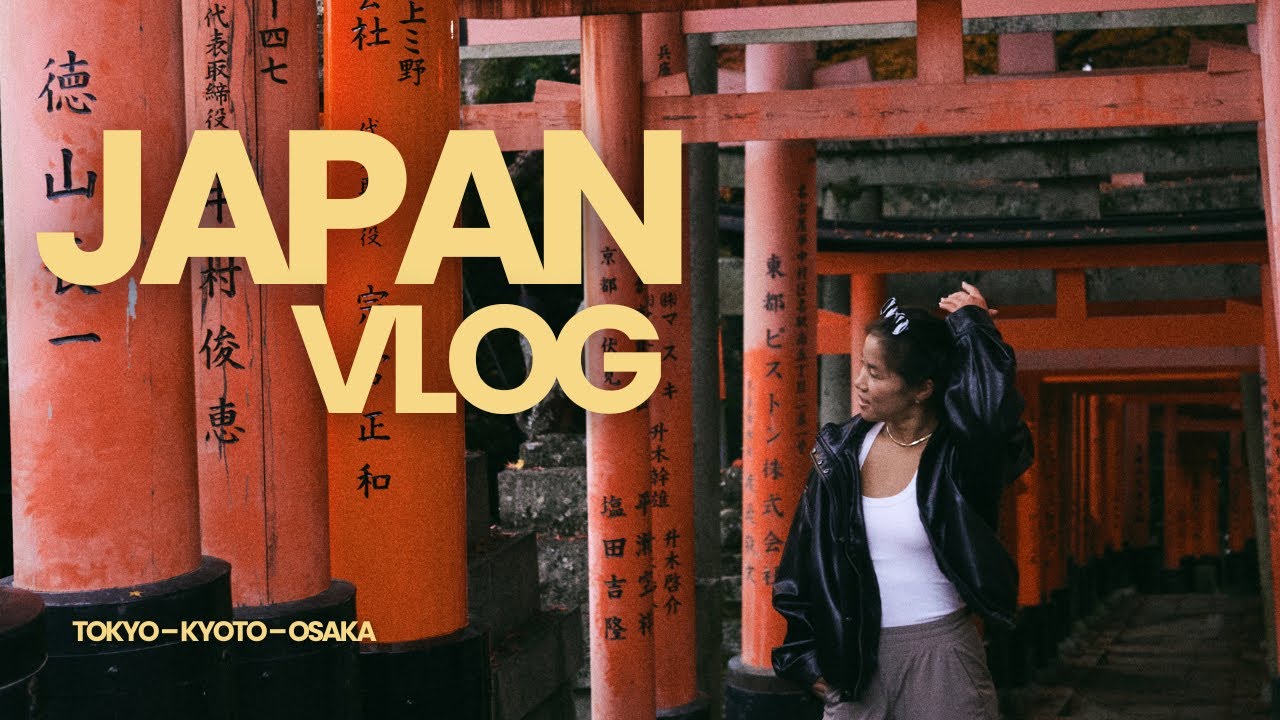 Japan travel diaries 🇯🇵 Tokyo, Kyoto, Osaka. 2 week itinerary