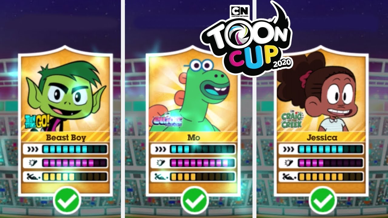 New Playable Characters Mo, Jessica And Beast Boy - Toon Cup 2020 - Cartoon  Network'S Football Game - Youtube