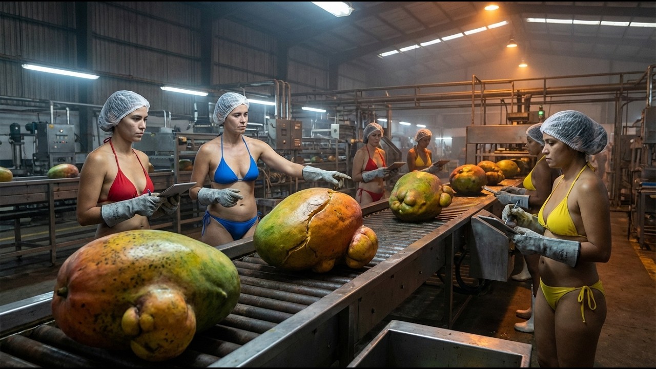 Así Se Hace y Produce el Mango que Comes Todos los Días. Desde el campo Hasta tu Plato