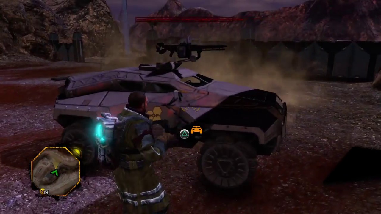 Red Faction Guerrilla gameplay walkthrough part 35 Manual override story mission