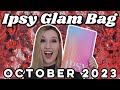 Ipsy Glam Bag | Unboxing &amp; Try-On | October 2023