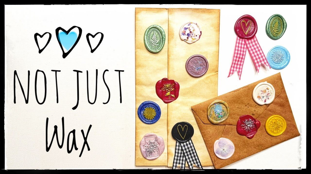 Как сделать уникальные восковые печати для ваших журналов — мастер-класс