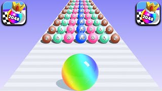 Ball Run 2048, Sandwich Run, Skibidi War Top Tjktok Game 12345 Max Levels Gameplay iOS,Android ziywe