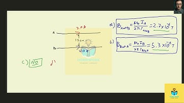 [Physics] Two long straight parallel wires are 15 cm apart. Wire A carries 2.0-A current. Wire B
