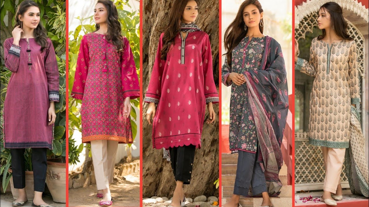 latest lawn dress design 2020 lawn dress stitching designs 2020