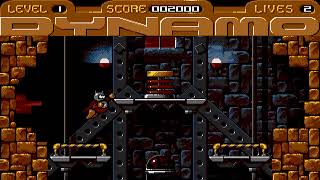 ATARI ST Captain Dynamo GAME DEMO Preview Code Masters AND Blue Software BSW Demo Compact Disk 62