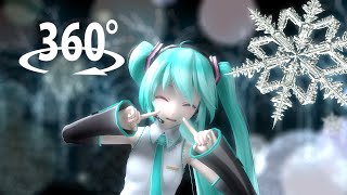 【360°VR】スターナイトスノウ VR作ってみた　MMD×Blender