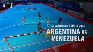 FUTSAL | Argentina - Venezuela (Semifinal - Sudamericano Sub 18 2023)