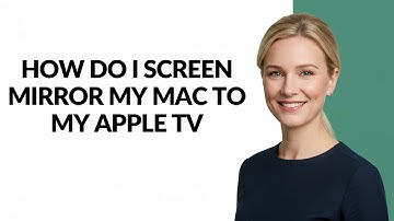 How Do I Screen Mirror My Mac to My Apple Tv - Julia
