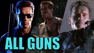 Arnold Schwarzenegger - All guns &amp; weapons